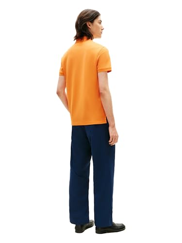 Image of Tommy Hilfiger Men's Short Sleeve Polo Shirts in Regular Fit With Stretch and Organic Pique Cotton