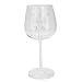 Ocobudbxw Pendentif Skull Shot Glasses Double paroi en Verre, Verres à vin pour Homme, Tasse à bière fraîche pour