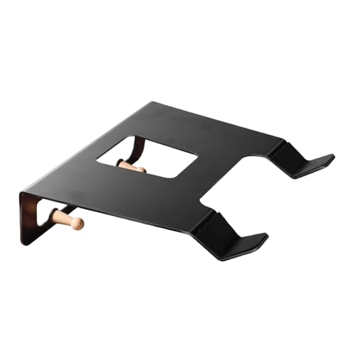 Steel Bicycle Hanger - Soporte de pared para garaje, resistente con revestimiento de goma, gancho de almacenamiento para bicicletas de montaña, soluciones de organización de interiores, ahorro de