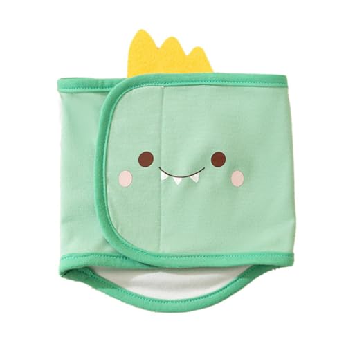 Nikkashop マナーベルト 犬 オス ずれない 小型犬 おむつカバー アニマル 漏れにくい 通気性 男の子 Mサイズ グリーン×恐竜