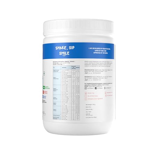 Image of Little Joys Cookies and Cream Nutrimix 7+ (350g) | 7-12 Years | With 23 Essential Vitamins & Minerals | 9g Protein per Serving | Supports Overall Health & Development | With Ragi, Millet, Almonds & Oats | Naturally Sweetened with Jaggery & Dates