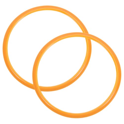 KESYOO 2 piezas de anillos de sellado para olla a presión, junta de silicona de 20 cm de diámetro interior, repuestos universales para accesorios de olla a presión doméstica miniatura 1