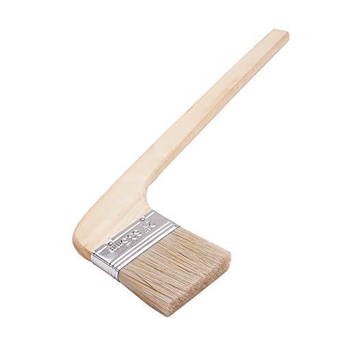 Utoolmart ペイント刷毛 刷毛ペイントブラシ 多用途刷毛 直径6cm 全長30cm 1本セット チップペイントブラシ 木製 ドア 窓 壁 木製家具の塗装済み 絵画使用 バーベキュー塗料用 壁処理用