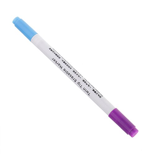 Homyl Tinta Solúvel Em água De Caneta Apagável A Ar De 1mm Para Fabricante De Costura De Tecidos E T