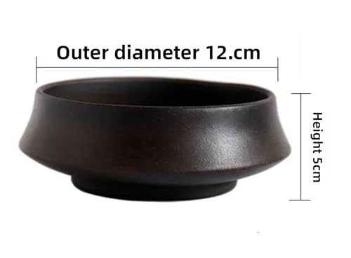 Pot à bonsaï en céramique 12 cm pour plante d'intérieur - 3
