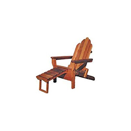 Woodworking Project Paper Plan to Build Adirondack Folder with Footrest
