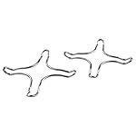 Fackelmann Soportes Reductores para cocina de gas,...: APLICACIÓN: utensilio de cocina perfecto para cuando queremos utilizar un recipiente cuya base es reducida en una cocina de gas o cocina de butano, ya que evita que se vuelque. PARA CASA Y PARA EL CAMPO: tanto si usas cocina de gas butano en tu casa ...