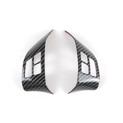 Marco de botones de volante en fibra de carbono para BMW X1 E84 2011-2015