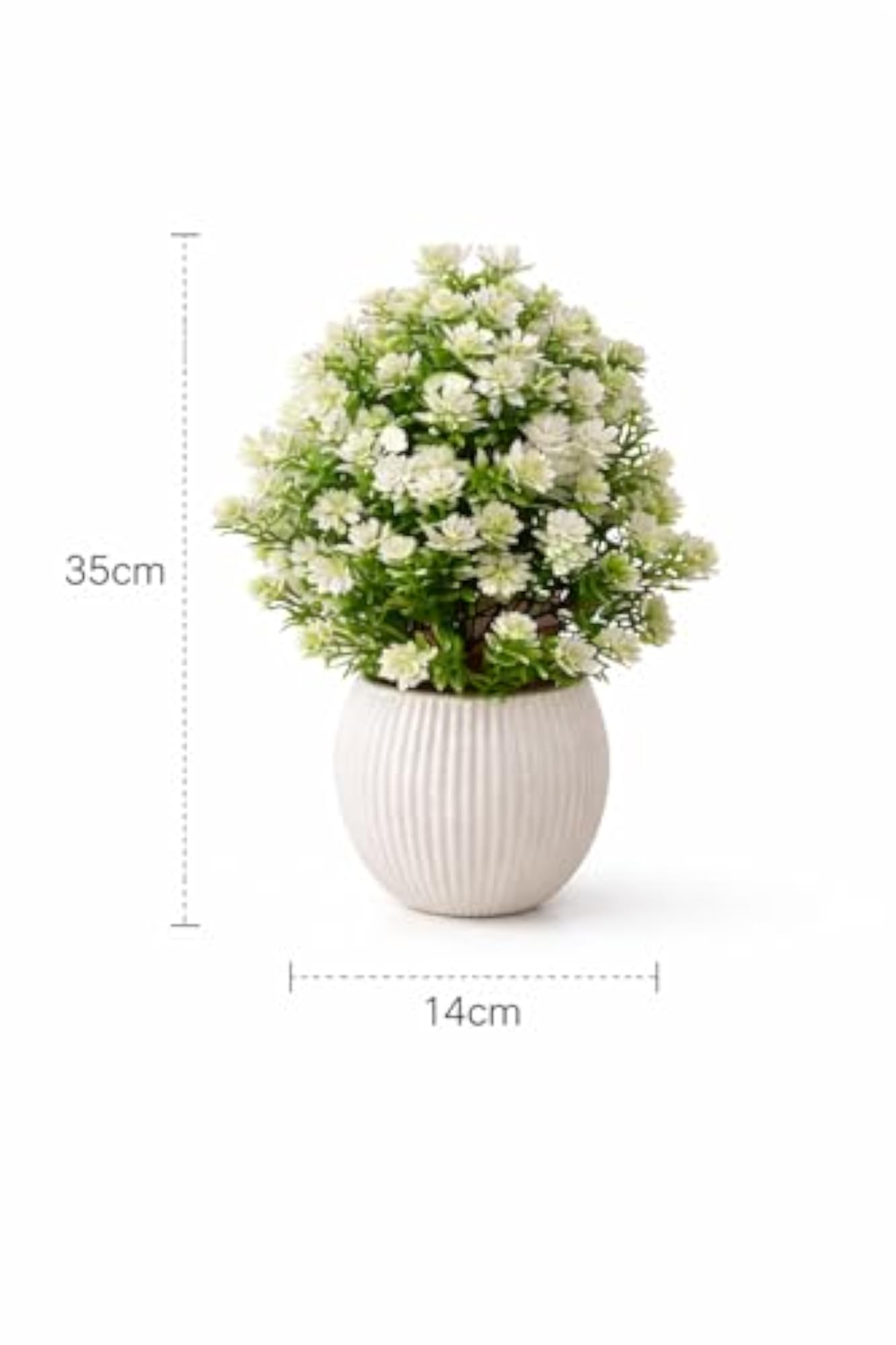 Boxwood Artificial Plant with Pot for Home Decor