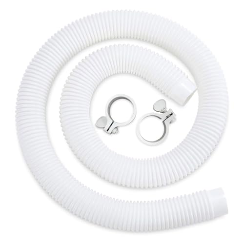 Funsicle P56000017 Universal Hose Kit, Replacement Hose for Above-Ground Pools, Hose with 2 Clamps, 59