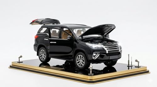 Image of Metal car Toy for Kids| Light & Sound| Pullback & go| Openable Doors- Birthday Gift for Kids |Random Color| (|Fortu-ner|)