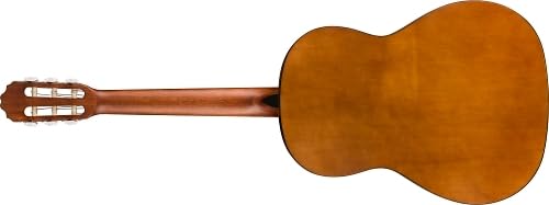 Fender Classic Design CN-25 Nylonsaiten, Walnuss-Griffbrett, klassische Akustikgitarre, Natur