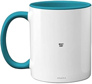 Nosey C**t Mug - Fun Sarcastic Gifts for Work Colleagues, Crude Rude Xmas Gift, Novelty Christmas Mug for Friends, Funny Secret Santa Gifts, 11oz Ceramic Dishwasher Microwave Safe Coffee Cup Mugs