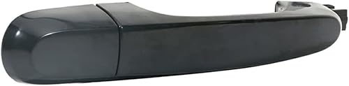 Miniatura 7 de SCITOO Manijas de puerta delanteras y exteriores para conductor, lado izquierdo, pasajero, lado derecho, color negro liso compatible con 2005-2010