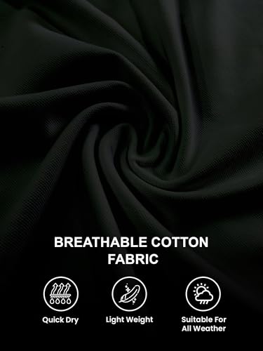 Image of XENOVAURBAN Cotton Polo t Shirt for Man | Regular Fit Solid Color Classic Cotton Polo T-Shirt with Collar for Men