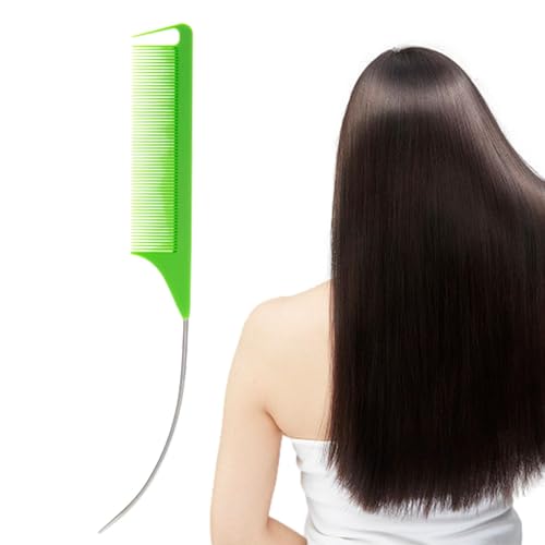 Peines de cola para mujer, peines de cola para peluquería | Peine de peluquería antiestático | Peine de peinado, peine de separación, out capilar para uso profesional y personal