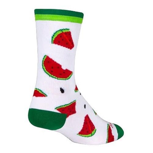 SockGuy Unisex Juicy 6in Crew Athletic Cycling/Running Socks