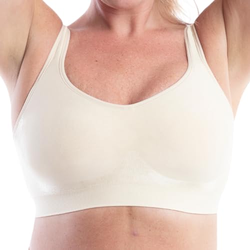 Underoutfit Bra for Women - Wireless Everyday Bra with Adjustable Straps
