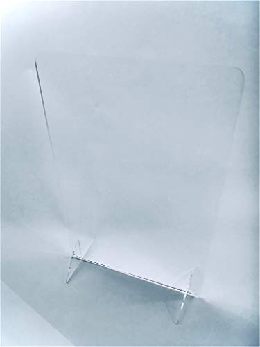 【日本製】 簡単組み立て 飛沫感染対策 新型コロナウイルス対策 アクリルパーテーション【縦500mmx横330mmx足幅150mm】板厚3.0mm 組み立て 飛沫遮断 デスク仕切り 飛沫防止アクリル パーテーション 卓上 透明 仕切り 間仕切り 飲食店 感染防止