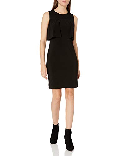Robe fourreau chic à volants Nine West pour affiner la silhouette en soirée