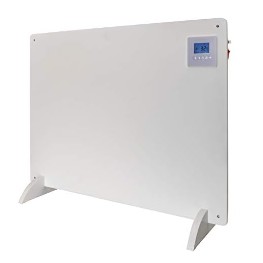 bimar HC507 Pannello Riscaldante a Muro e Pavimento, Convezione Naturale, Potenza 550 Watt, Termoconvettore Elettrico da Parete in Fibra di Cemento Tinteggiabile con Vernici ad Acqua, Protezione IP20