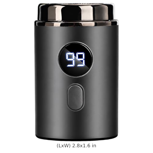Mini afeitadora eléctrica portátil y afeitadora de bolsillo IPX7 6
