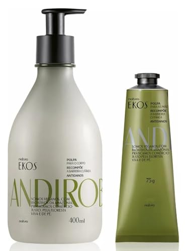 Kit Ekkos Andiroba Polpa para o Corpo e Mãos