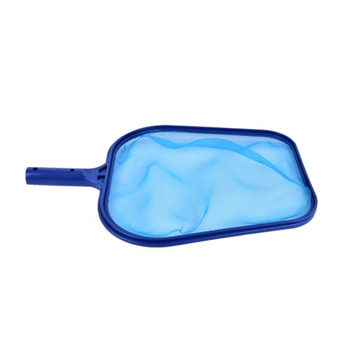 TOYZFRIENDY Épuisette De Piscine Écologique Filet Carré en Nylon Léger Bleu pour Nettoyage Feuilles Et Débris, Petit Filet Polyvalent, Usage Étang Spa Aquarium, Capture Poissons Et Plantes Aquatiques