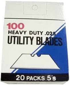 758PR092 - Replacement Utility Knife Blades, 100 Pack