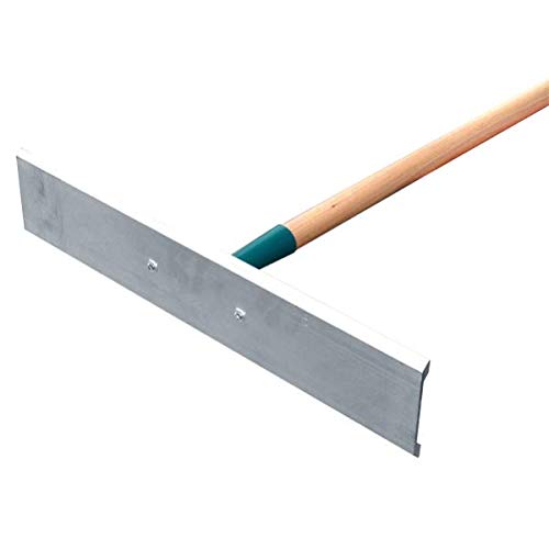 LEBORGNE - Racle Aluminium 50 cm Sans Manche - Pour Épandre et Régler Bitume, Tout-Venant, Béton - Ø38 - Aluminium Léger et Robuste - Usage Professionnel