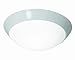 Access Lighting 20624LED-WH/OPL Cobalt LED Light 11-Inch Diameter Flush Mount with Opal Glass Shade, White Finish