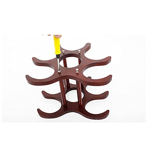 Soporte para botellas de vino de madera FENOKD miniatura 4