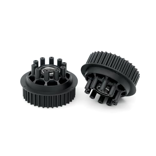 EXWAY Pulley for Riot,2 Piece Wheel Pulley Conversion Kit Skateboards (10 Elliptical, 44T Nylon)