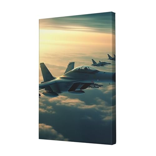 Tableau avion de chasse pour transformer la deco de votre bureau ou salon