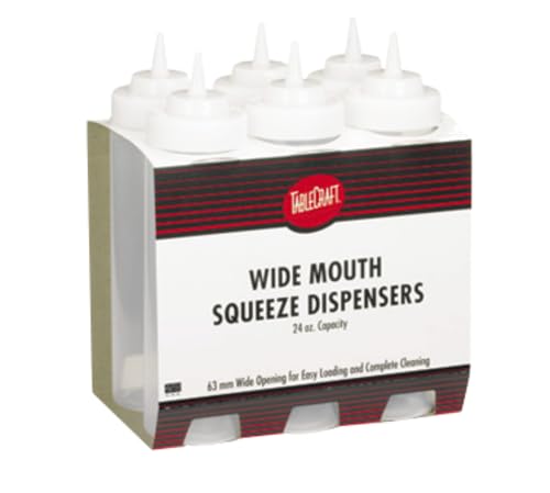 Botellas Squeeze TableCraft 16 oz, Pack de 6, Aprobado NSF miniatura 5