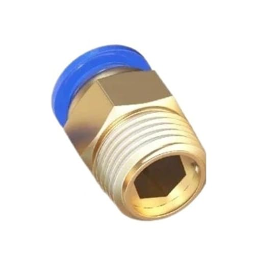 Conectores rápidos de tubería neumática que evitan fugas en mangueras de 4mm a 12mm 2
