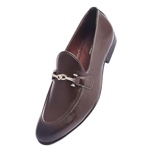 Image of Rosetto Romero Command Classic Dress Penny Loafers For Men