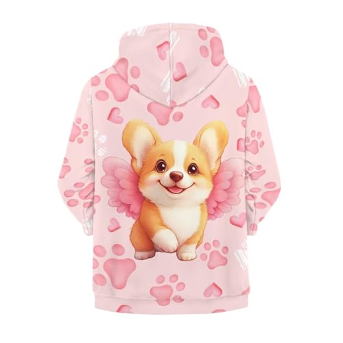 Image of Biyejit Kids Novelty 3D Graphic Printed Hooded Sweatshirt