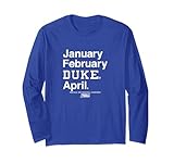 Duke Blue Devils MBB: 2026 March Madness Month Long Sleeve T-Shirt