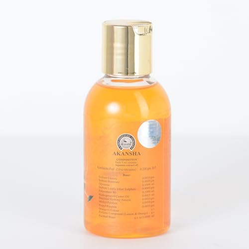 Image of AKANSHA Nabaroop Men's & Women's Ayurvedic Natural Face and Body Wash- 100ml (Orange)
