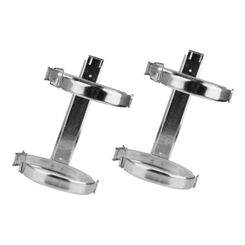 POPETPOP 2個 消火器ホルダー壁掛けブラケット 鉄製耐久性 車載 家用対応 消火器固定具 設計 簡単取り付け