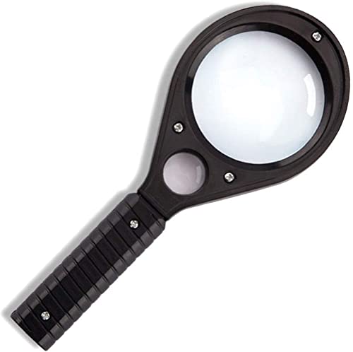 Loupe à main LED pour lire les petits caractères et réviser sans fatigue oculaire