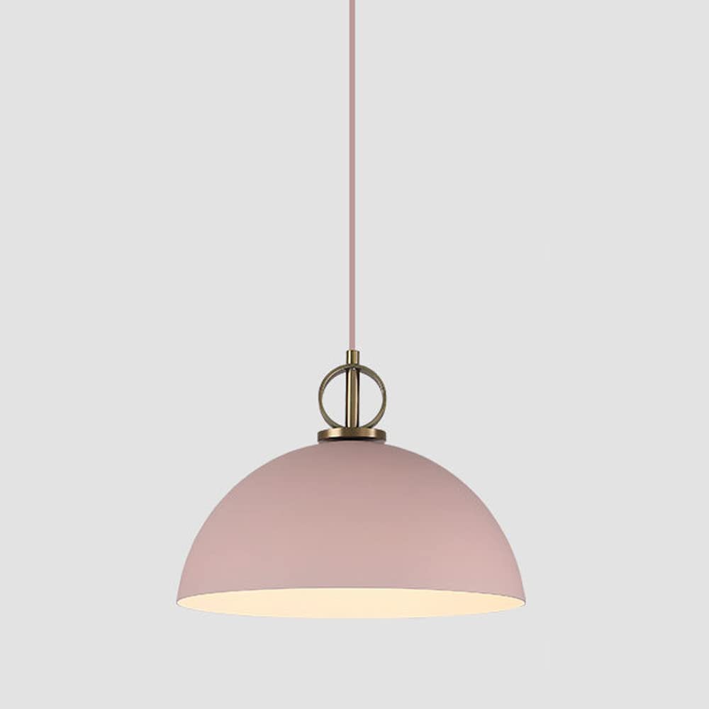 HXYSXHJUO Industrial Macaron Pendant Light Fixture - Adjustable Height Aluminum Chandelier for Kitchen Island, Dining Room, and Restaurant(C,35cm)