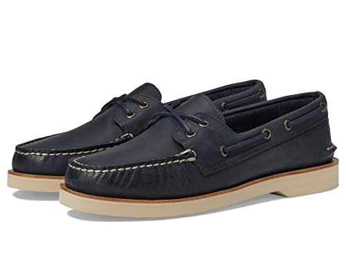 Sperry Mens Shoes Men's Casual Boat Shoe, Navy, 9.5