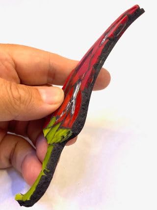 Miniatura 6 de Hot Red Chili Pepper Mosaic Fridge MAGNET Artwork 5" by artist MosaicsByKarla