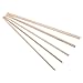 Produktbild 10pcs 30cm Holzstäbe Rund Natur Rundstab Holzdübelstangen lang DIY Holz Handwerk Stöcke Birke Holz Kunsthandwerk Sticks Dübel Pole Rods Sweet Trees Holz Werkzeug (6MM*30CM)