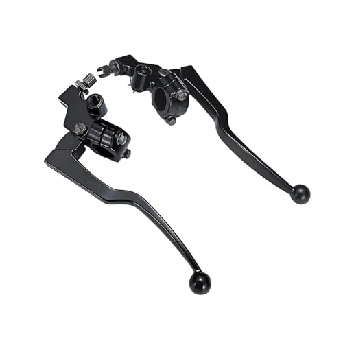 Palancas de embrague y freno para moto de 22mm con tacto preciso para Honda GL125 5