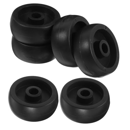 VALICLUD 6 Piezas Accesorios Para Equipos De Fitness Ruedas De Plástico Ruedas De Gimnasio Para Aparatos De Correr Bicicletas Estáticas y Cintas De Correr Para Rodillo De Ejercicio