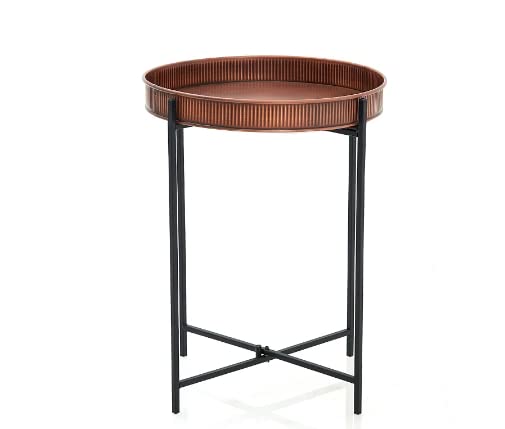 Image of Iron Coffee Tables Modern Design Table for Living Room Side Table Tea Tray Coffee Table Home Decor (Gold)