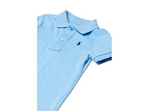 Polo Ralph Lauren Baby Boys Cotton Interlock Polo Shortall (Suffield Blue(4004)/Black, 12 Months) #TOP2
